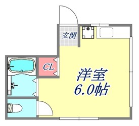 岡ハウスの物件間取画像